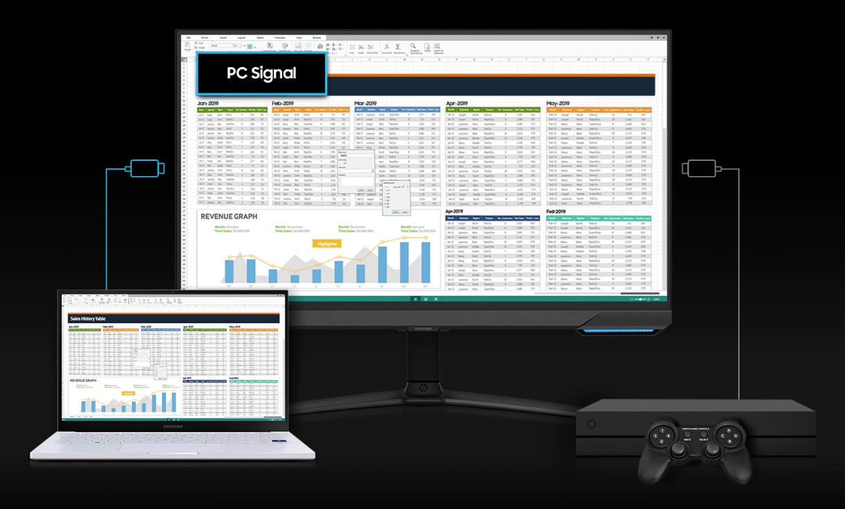 SAMSUNG Odyssey G70B Gaming Monitor